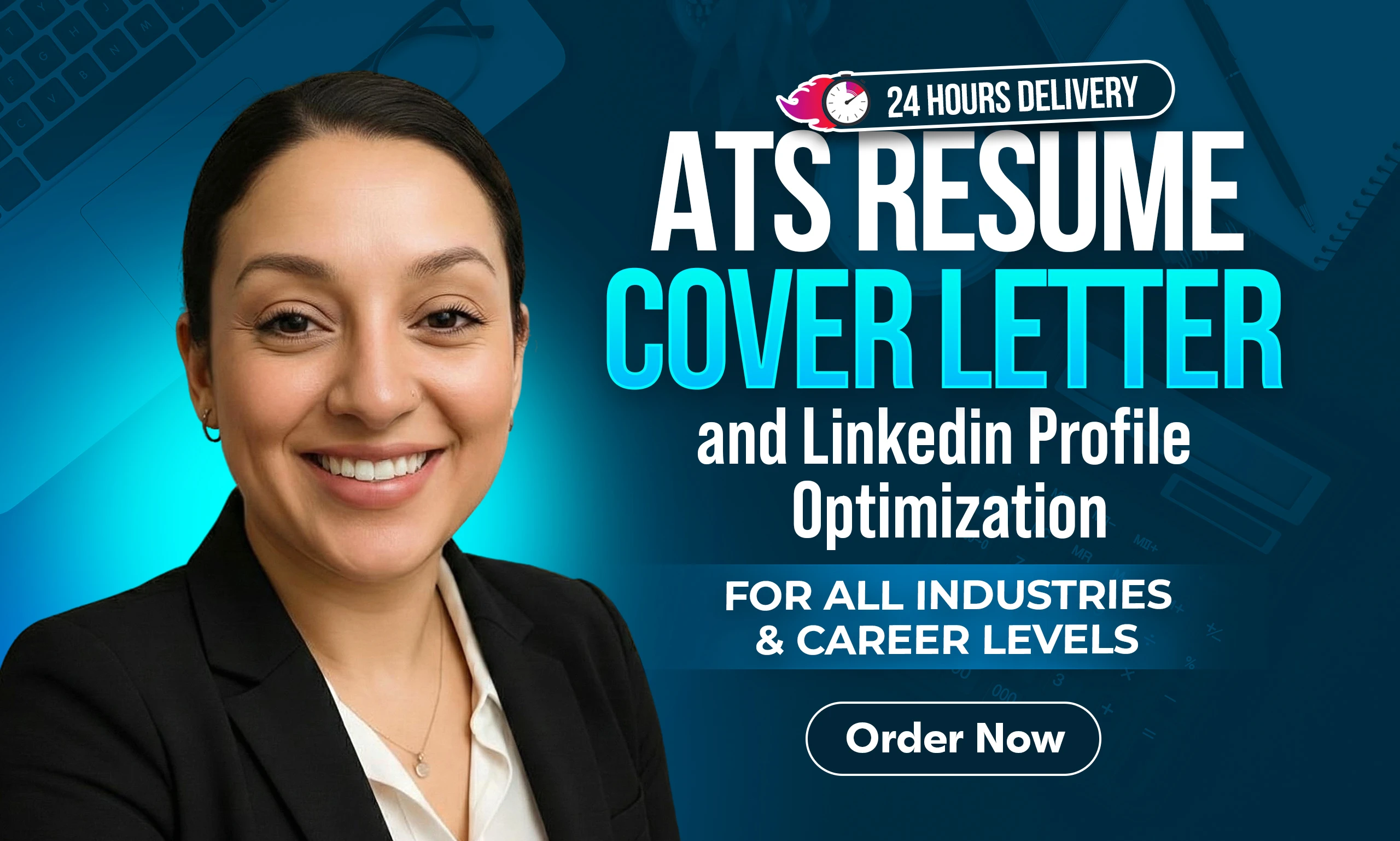 I will professionally build 24hrs ats it tech, sales, healthcare, cyber security