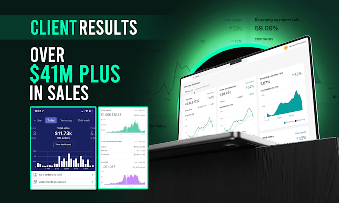 I will build shopify store, design or redesign dropshipping store, webiste.