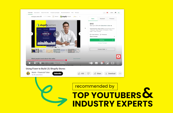 Our agency will make branded and full scale shopify store or shopify website