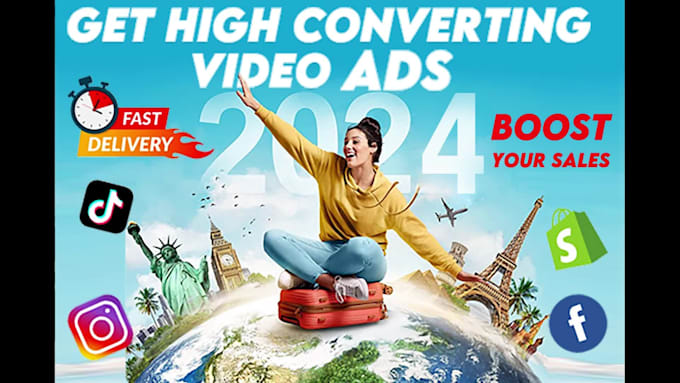 I will create shopify facebook video ads for dropshipping products