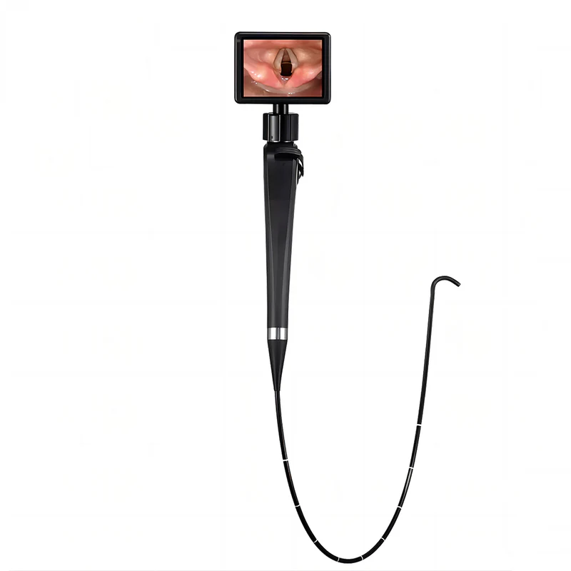 Flexible Fiber Optic Video Laryngoscope ENT Anesthesia Endoscopy